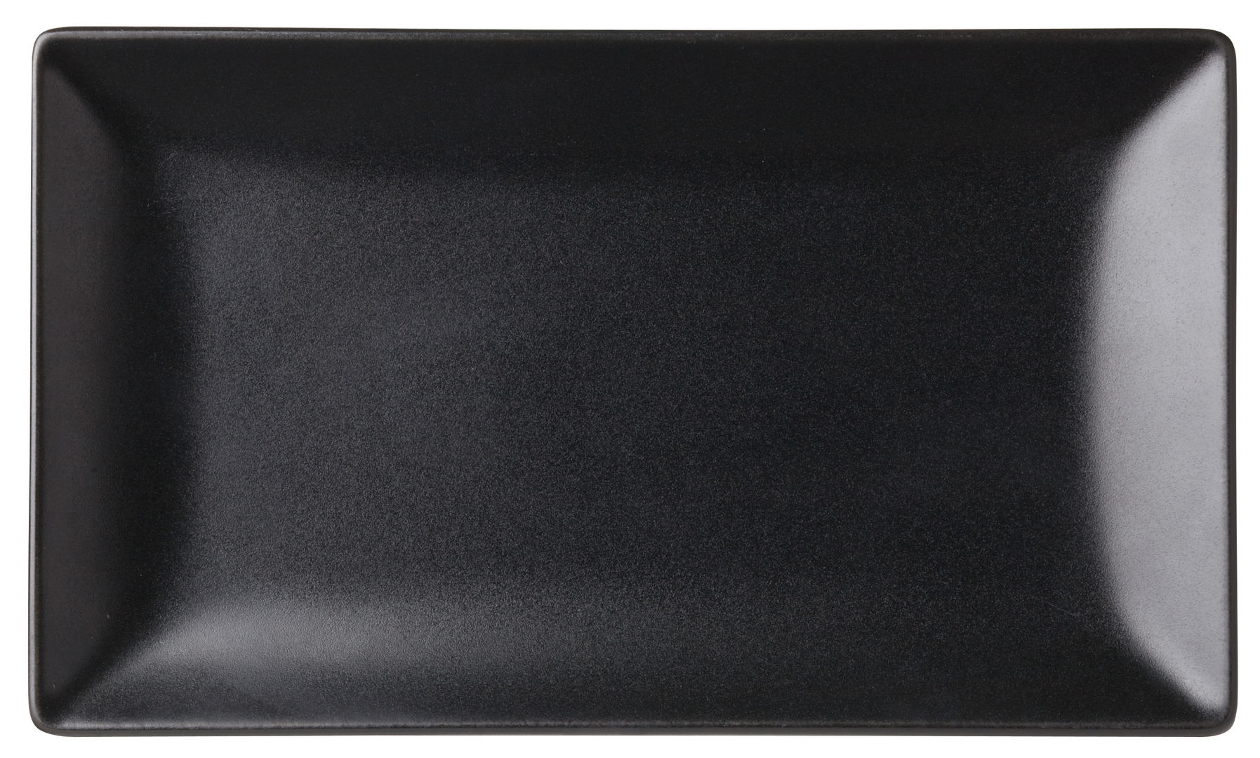 Noir Rectangular Black Plate 10 x 5.75